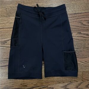 Wolaco Black Running Half Tights  7” Size Small